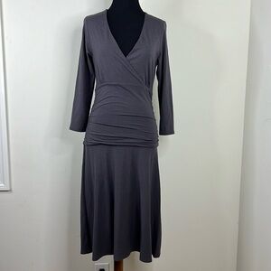 LILLA P Dark Grey Dress S